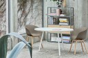 Hay Loop Stand Round Spisebord Ø120 Cm   Spisebord & Barbord Laminat Hvit   AA659 A340 AA53