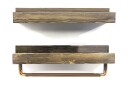 Vegghylle Khalili 50 cm   Valnøtt