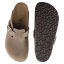 Birkenstock Boston Grå Unisex Sandaler EU 46 2/3 med Anatomisk Fotseng