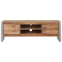 vidaXL TV-benk 120x30x40 cm grovt mangotre