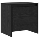  Nattbordskap Svart eik 45 x 34 x 44.5 cm Konstruert tre