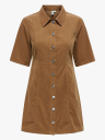 Only Aime 2/4 Short Cord Button Dress Brun XS