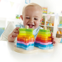 Hape Pile Tower Rainbow
