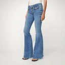 Lois Dame Jeans Blå W28 L34,