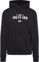 Tommy Hilfiger Hilfiger Stack Reg Fleece Hoodie   BLACK   XL