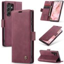 Samsung Galaxy S24 Ultra Caseme 013 Series Lommebok-deksel Rød