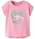 Name It T skjorte   2 pack   NmfVotia   Bright White/Rosa Drikke   Name It   4 år 104   T skjorte Hvit