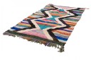 Marokkansk Boucherouite teppe 135 x 245 cm Størrelse: 135 x 245 cm