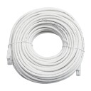 ELETRA CAT6 UTP NETTVERKSKABEL 30M, HVIT