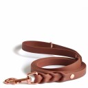 Tyylivoitto Hundekobbel Flettet Brun (16Mm X 200Cm)