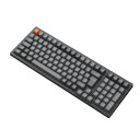 Keychron K4 Max trådløst mekanisk gamingtastatur med Super Red brytere - Nordisk