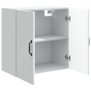vidaXL Vegghengt skap Hvit 59 x 31 x 60 cm Konstruert tre