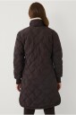 Áhkká   Jakke Quilted Long Padded Jacket   Brun