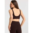 Caspara Cloudform V Shape Sports Bra Espresso S
