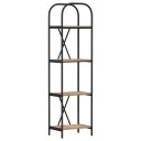  Bokhylle artisan eik 40 x 30 x 146 cm Konstruert tre