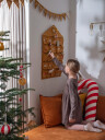 Fabelab 1-24 pakkekalender m. lommer Nostalgi