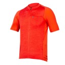 Endura GV500 Reiver Sykkeltrøye Oransje / Paprika