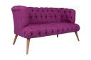 Monroew 2 seters Sofa   Lilla/Natur