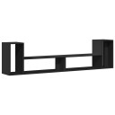  TV-benker 2 stk svart 100x30x50 cm konstruert tre 8721012496965