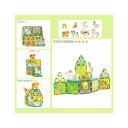PicassoTiles Bondegrd 26 delt magnetsett med 8 figurer