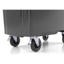 Avfallsbeholder PWS 660L Grå
