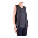 Brunello Cucinelli Dame Topper Blå L,