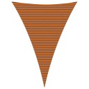  Solskygge seil Oransje og Brunt 5 x 7 x 7 m