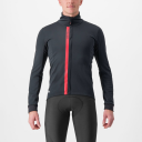 Castelli Entrata sykkeljakke sort/rød herre