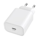 ELETRA 30 W USB-C VEGGLADER 1 PORT, HVIT
