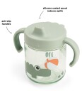 Done By Deer Learning Spout Cup 2-Handle Playground Green