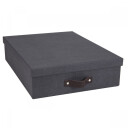 Bigso Box of Sweden Oskar Dokumentboks Svart