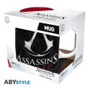 ASSASSIN"S CREED - Mug - 320 ml - Crest black & red - subli x2