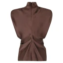 Federica Tosi Dame Bluser & Skjorter Brun M,