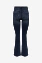 Only   Jeans Onlblush Mid Flared Dnm Rea409   Svart