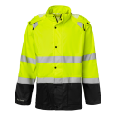 Top Swede Regnjacka 180 Gul/svart M