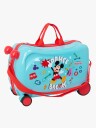 Disney Mikke Mus Ride On Koffert 25L, Blå