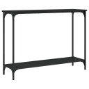  Konsollbord svart 101x30,5x75 cm konstruert tre 8721012194847