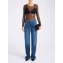 Elisabetta Franchi Dame Topper Svart M,