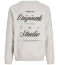 Jack & Jones Jornorrebro Typo Back Sweat Cn Jnr   Grey   128