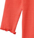 Wheat Body I/e Rib Regitze Watermelon Wheat 56 Langermet Body Oransje Rød