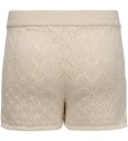 Sofie Schnoor ShortStrikk   Jumana   Off White m. Hullmønste   Sofie Schnoor   14 år 164   Shorts Beige Brun