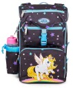 Jeva Beginners Skolesekk Golden Unicorn
