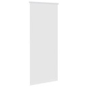 vidaXL Dusjforheng 80x240 cm hvit