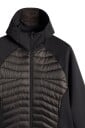 J. Lindeberg Heyden Quilt Hybrid Hood   Black   L