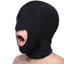 Master Series Blow Hole Spandex Maske      - Svart - One Size
