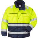 Fristads 444 PP Vinterjakke Klasse 3 Varselgul/Marineblå 2XL