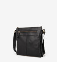 Treats Ansa crossbody veske i skinn Svart
