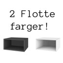 The Box Modul Lav Åpen 39cm Grafittgrå