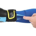 LEVEL SQ JR CF Mitt Yellow Blue 6 Jr L