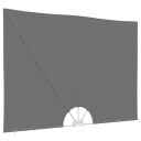 vidaXL Balkong privat skjerm 200 x 400 cm Polyester Rektangulær